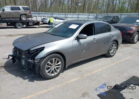 2009 Infiniti G37X z USA, uszkodzony, nr VIN JNKCV61F19M053640